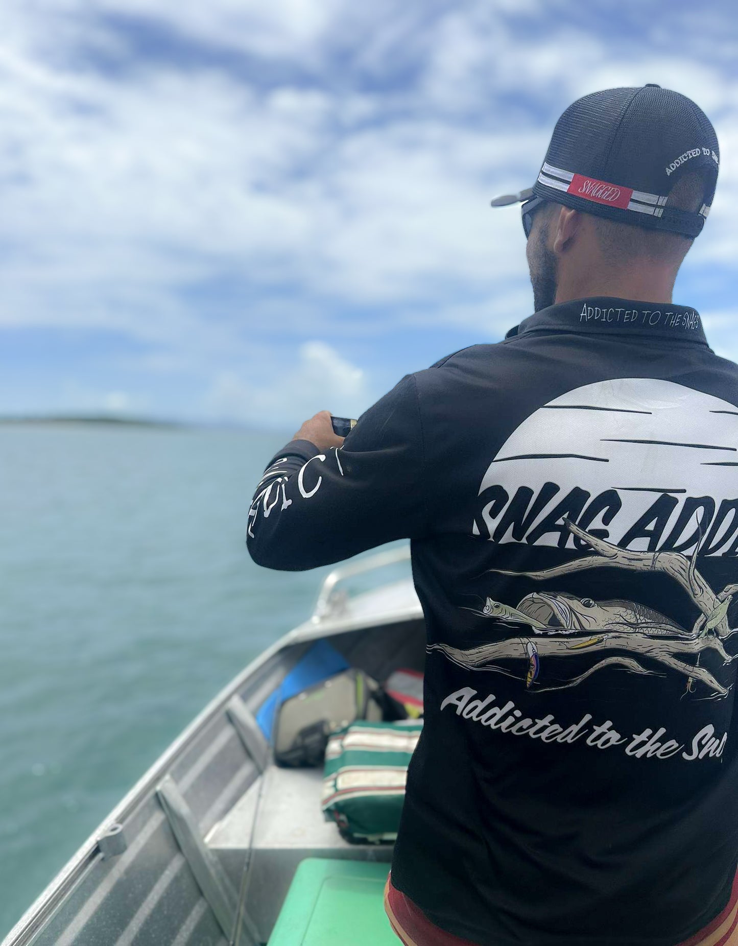 SNAG ADDICT TRUCKER CAP