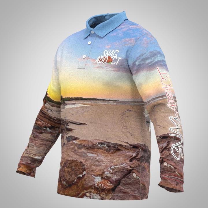 BARRA & JACK SUNSET FISHING SHIRT