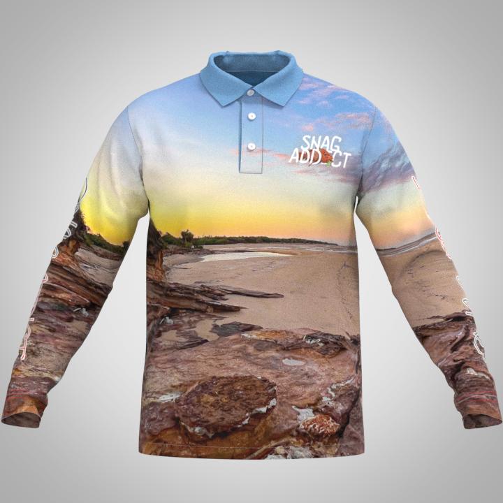 BARRA & JACK SUNSET FISHING SHIRT