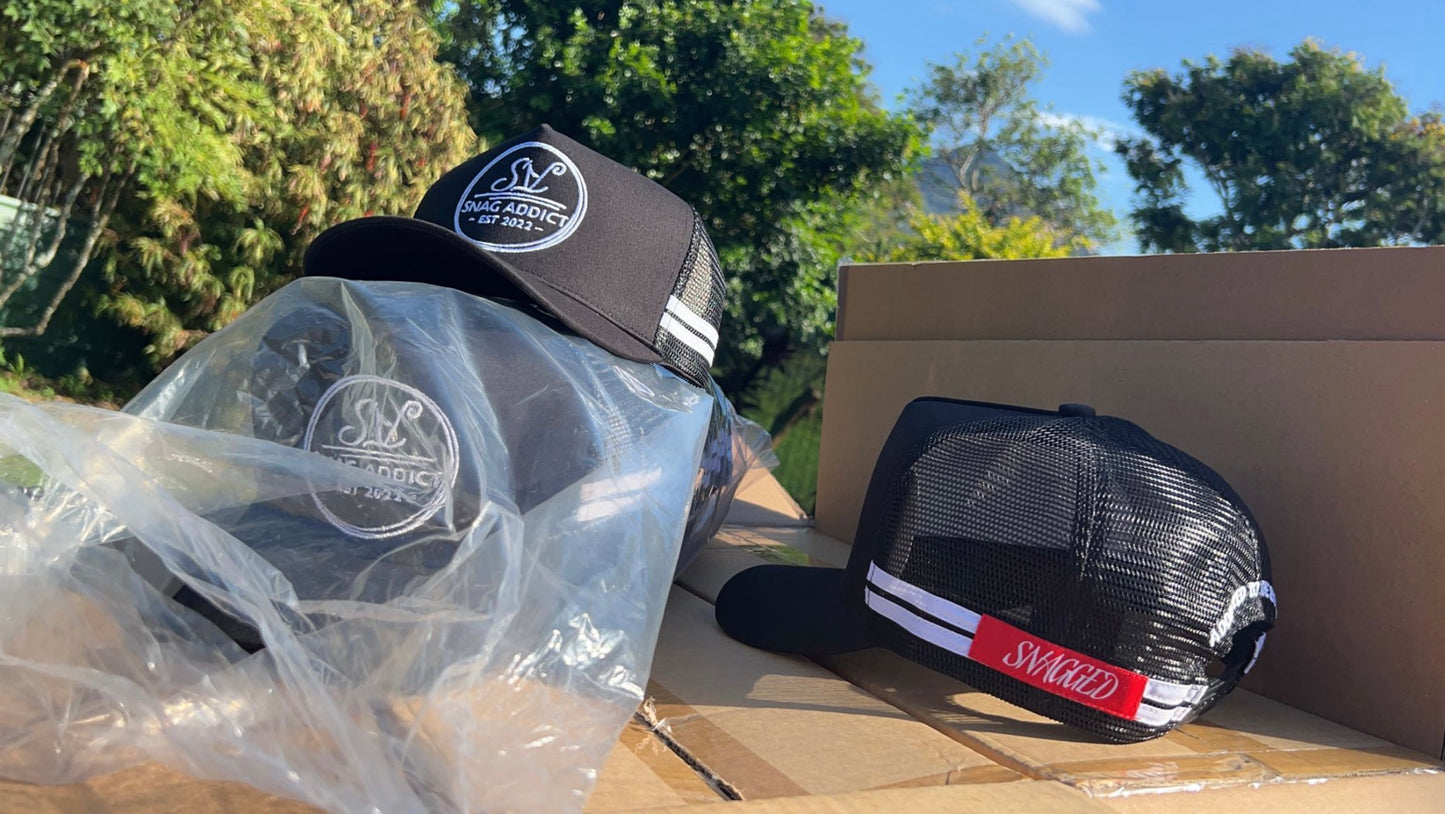 SNAG ADDICT TRUCKER CAP
