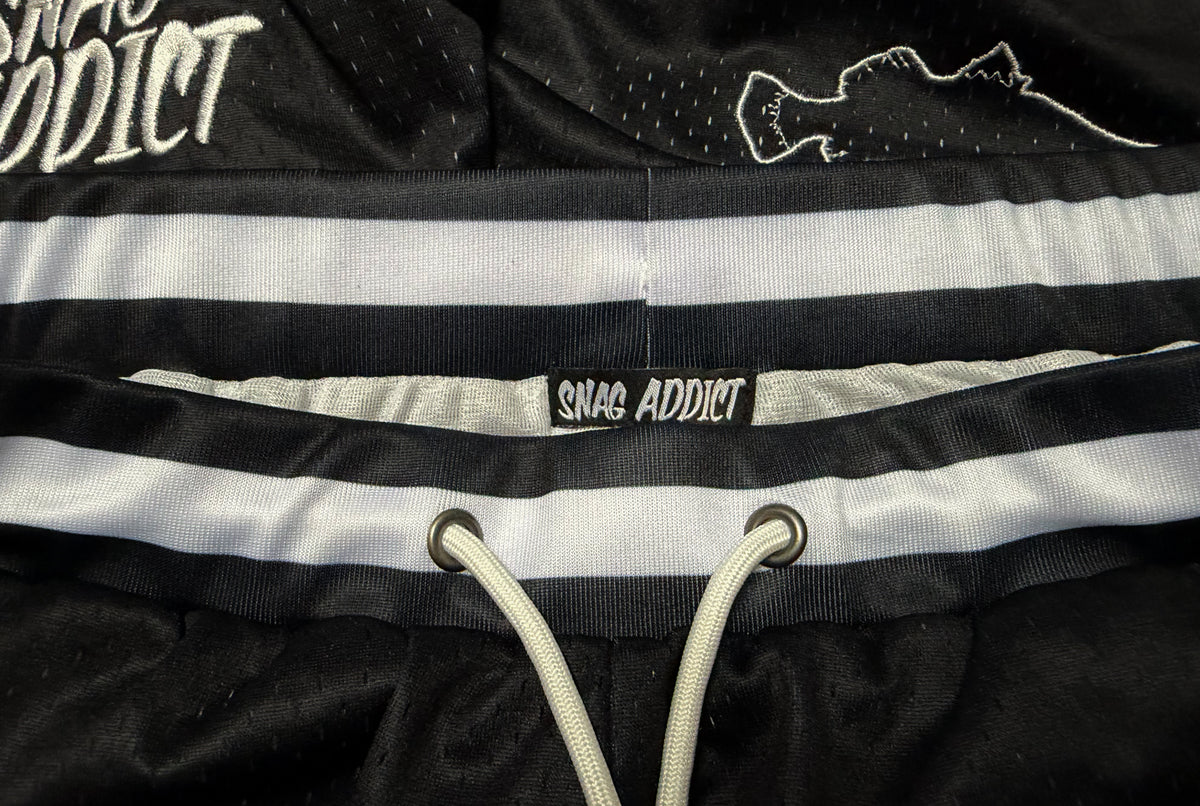 LIMITED EDITION EMBROIDERED BASKETBALL SHORTS