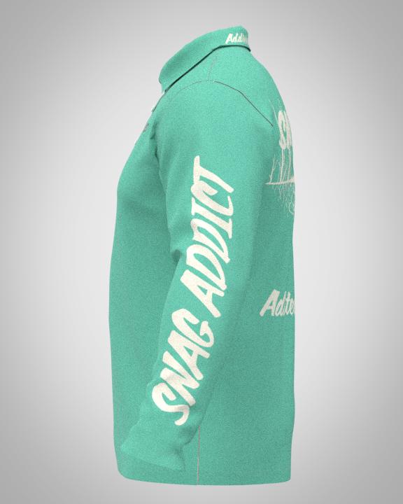 TEAL TOGA FISHING SHIRT