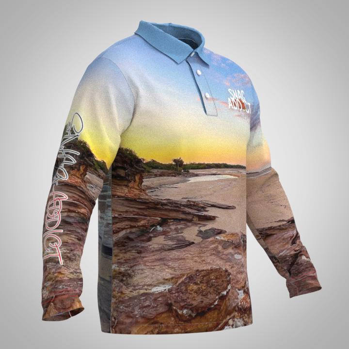 BARRA & JACK SUNSET FISHING SHIRT