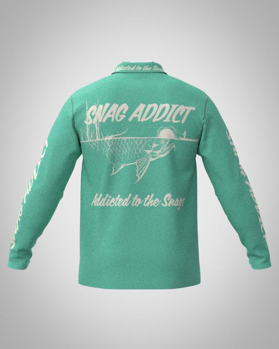 TEAL TOGA FISHING SHIRT