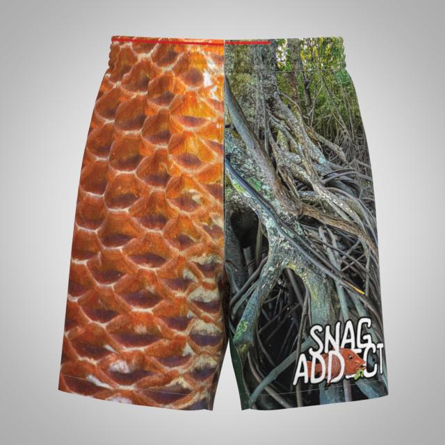 2 TONE MJ ZIPPER POCKET SHORTS