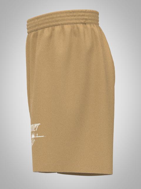 TAN TOGA ZIPPER POCKET SHORTS