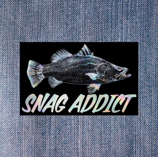 HOLOGRAPHIC BARRAMUNDI STICKER